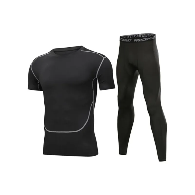 Mevando Fitness Set Unisex Black-0