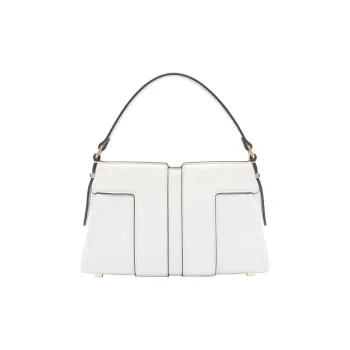 Elisabetta Franchi Polyester With Polyurethane Handbag Women's White