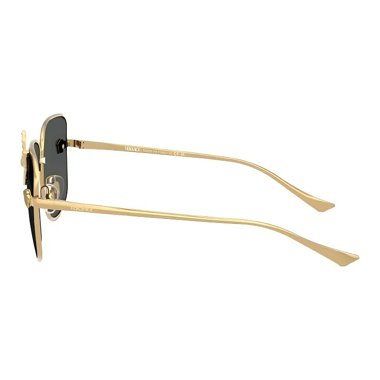 VERSACE Metal Aviator Sunglasses Women's Gold-2