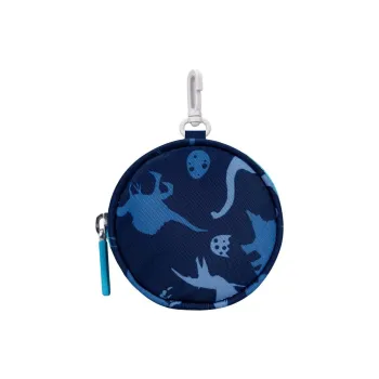 MOONROCK Polyester Key Pouch, Earphone Case, Coin Purse Unisex Dark Blue
