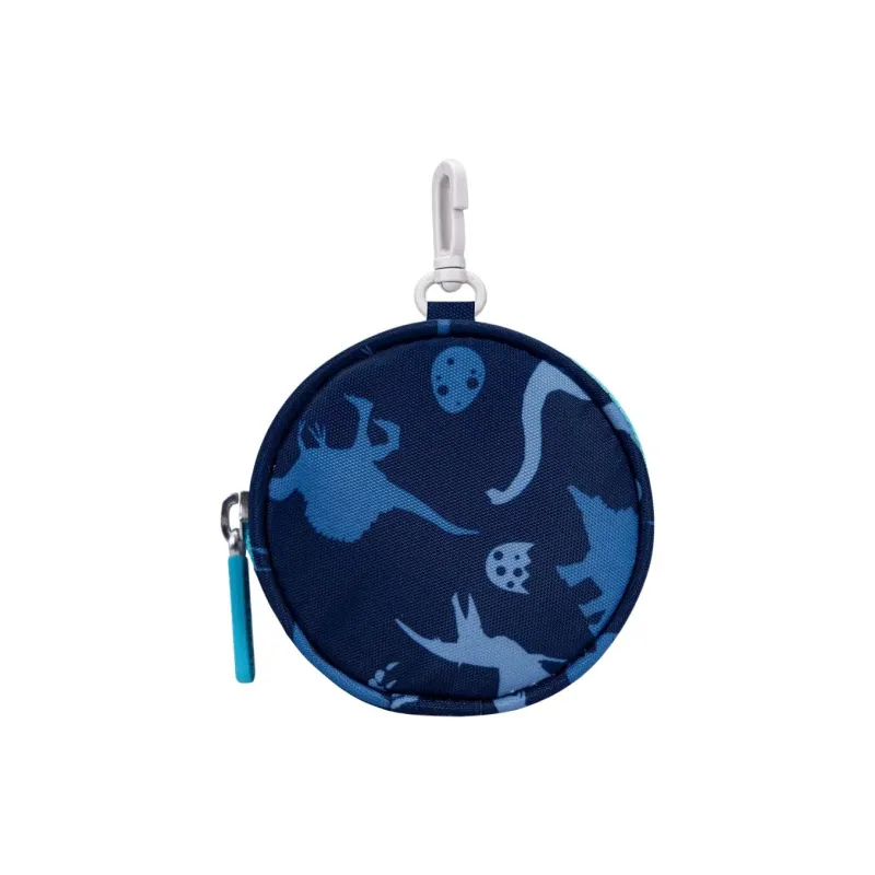 MOONROCK Polyester Key Pouch, Earphone Case, Coin Purse Unisex Dark Blue-0