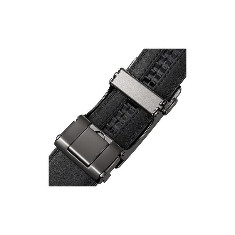 Mulinsen Cow Leather Belts Men's Width 3.5CM-3