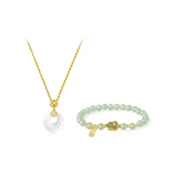 GIFU Colored Glaze Necklaces Women's