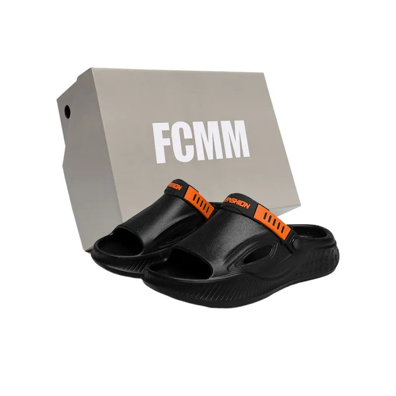 FCMM Beach Sandals Men Black-0
