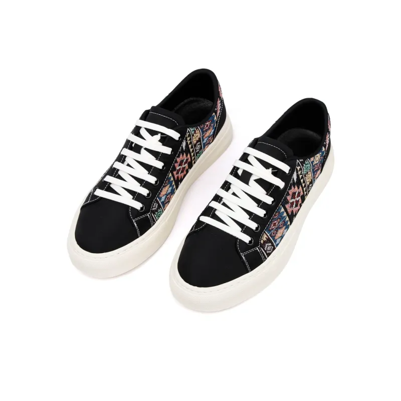 PALMPOLO Slip Resistant, Breathable, Balanced, Lightweight Low Top Skateboard Shoes Men's-7
