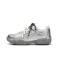 Silver Mesh Surface