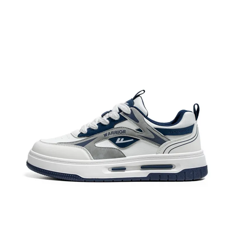 Warrior Cushioning Abrasion Resistant Breathable Low Top Skateboard Shoes Men's-0