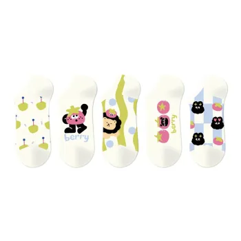 Gentle Welcome Ankle Socks Women's 5 Pack