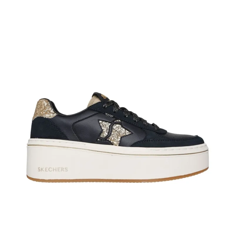 Skechers Low Top Casual Shoes Women's Black-1