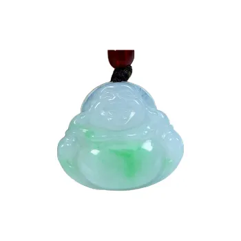 Jade Blossom Glutinous Jade Jadeite Pendants Unisex