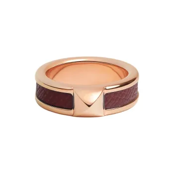HERMES Metal Rings Women's Rose Gold