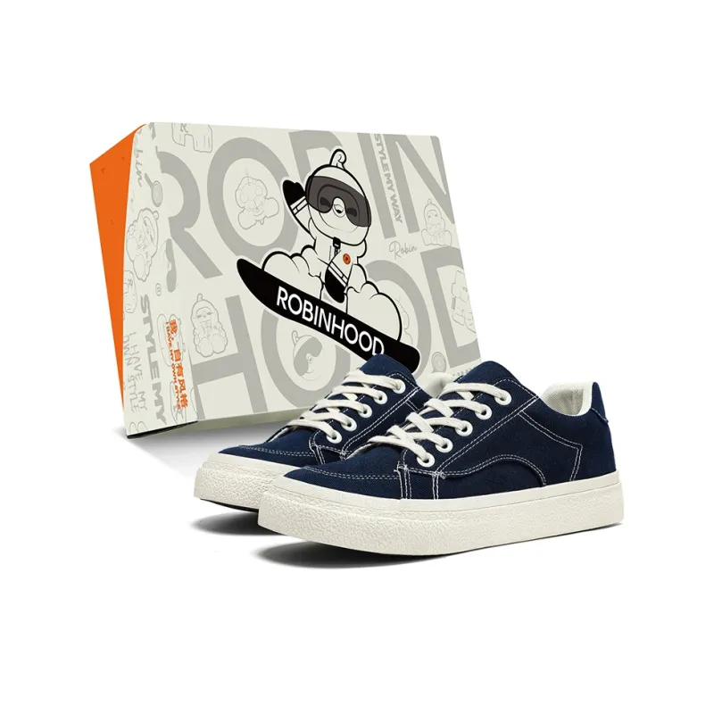 ROBINHOOD Slip Resistant, Abrasion Resistant, Lightweight Low Top Canvas Shoes Men's Box Included-6