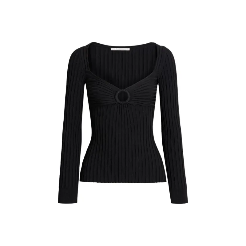 Stella McCartney Detailed Rib Knit Top-0