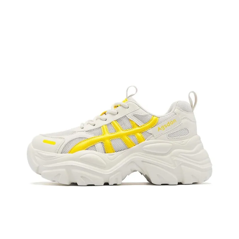 AGSDON Low Top Chunky Sneakers 6.5cm Women's-12
