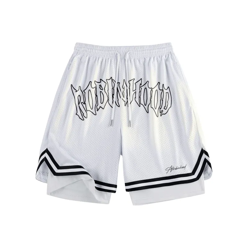 ROBINHOOD Basketball Shorts Unisex-5