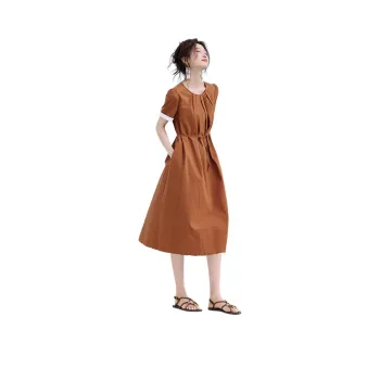 Mo Han Yi Mei Short Sleeved Dress Women's