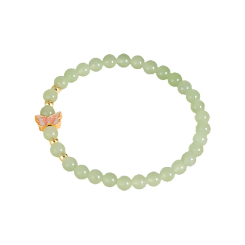 WEITIANXUAN Bracelets Pale Greenish White Jade Women's-0