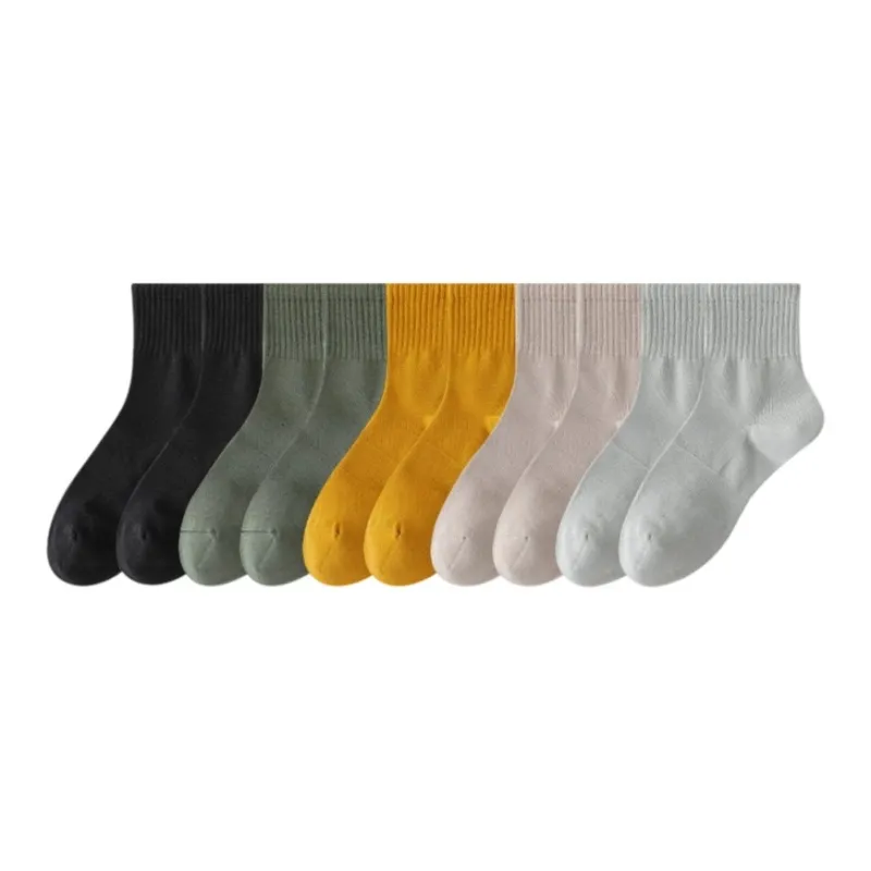 7 SEVFUN Mid Calf Socks Men's Combo Set-34