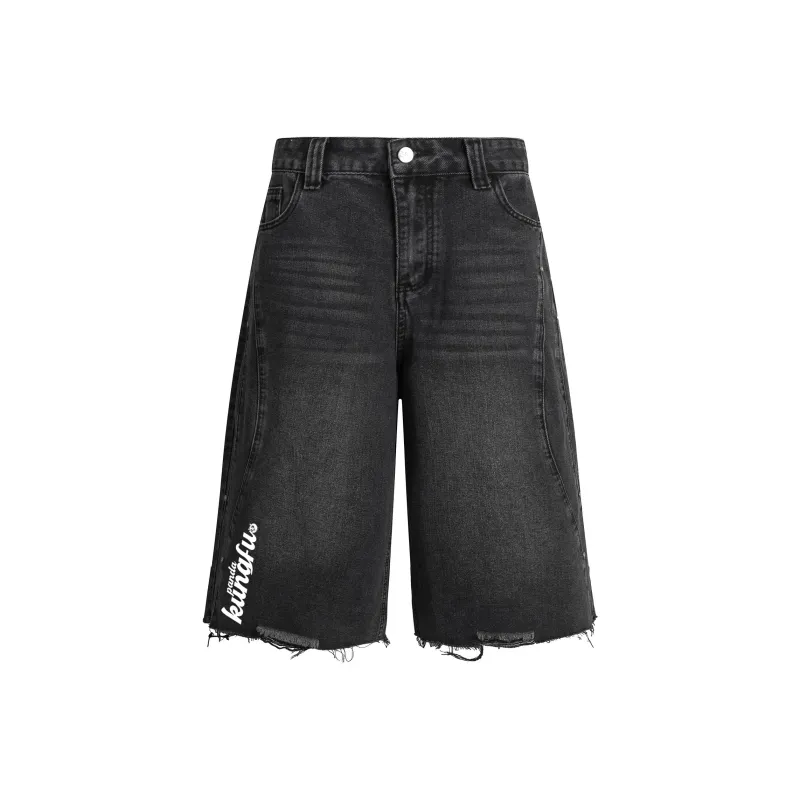 Kung Fu Panda Denim Shorts Unisex-0