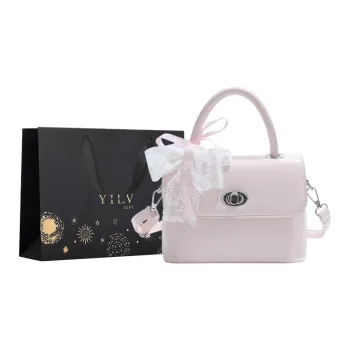 Yi Brigade PU Shoulder Bag, Crossbody Bag, Handbag Women's Pink/White/Blue/Black