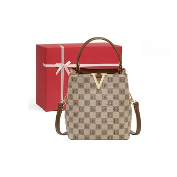 CNNCOO PVC Handbag Women's Khaki