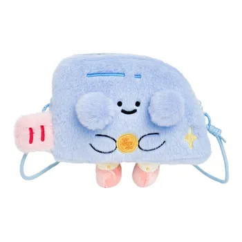 Debecca Plush Shoulder Bag, Crossbody Bag Women's Blue