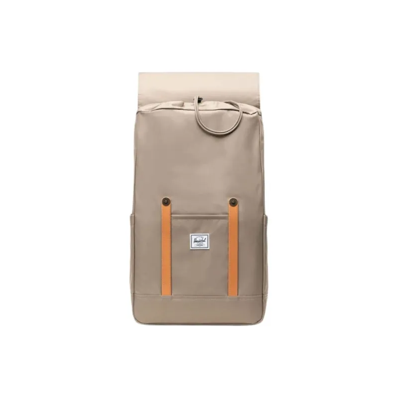 Herschel EcoSystem™ Twill Fabric Backpack Regular Unisex Light Brown-1