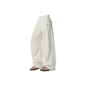 KLAMMKICKS Casual Pants Unisex White