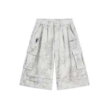 Qnxeey Cargo Shorts Unisex