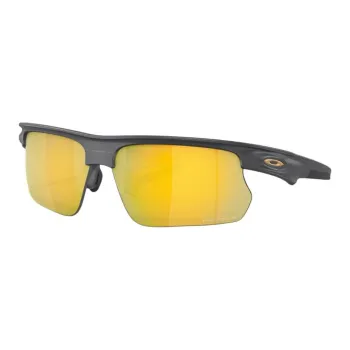 Oakley Injection Molded Irregular Shape Sunglasses Unisex Gray
