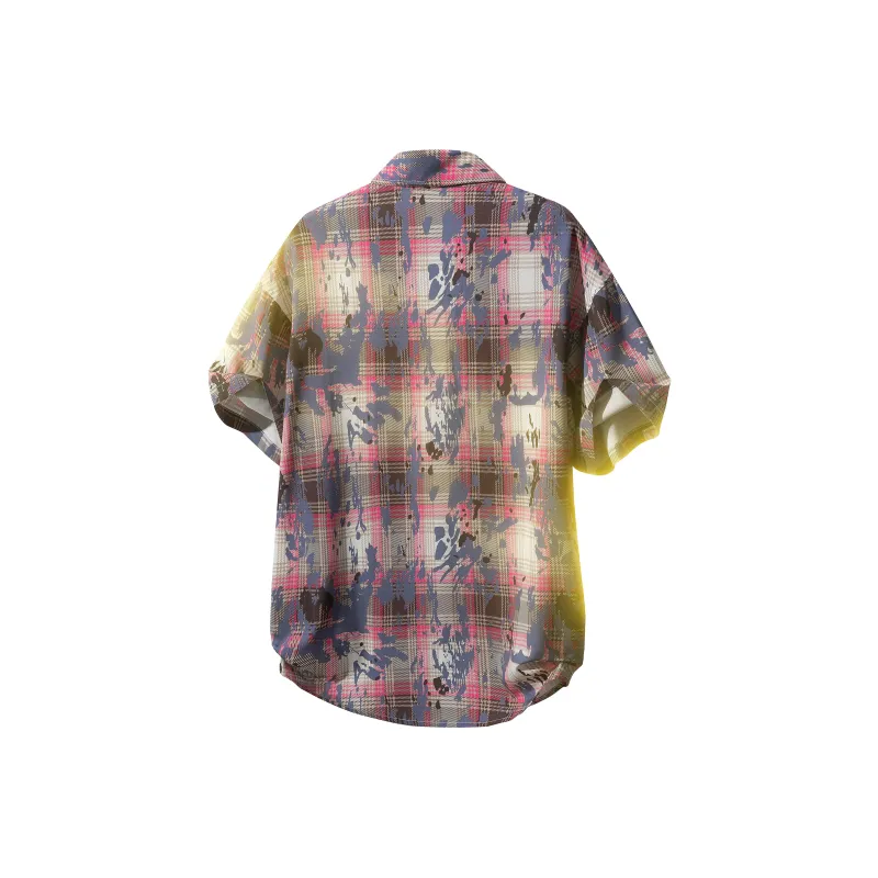 GDRX Shirts Unisex Iridescent Plaid-2