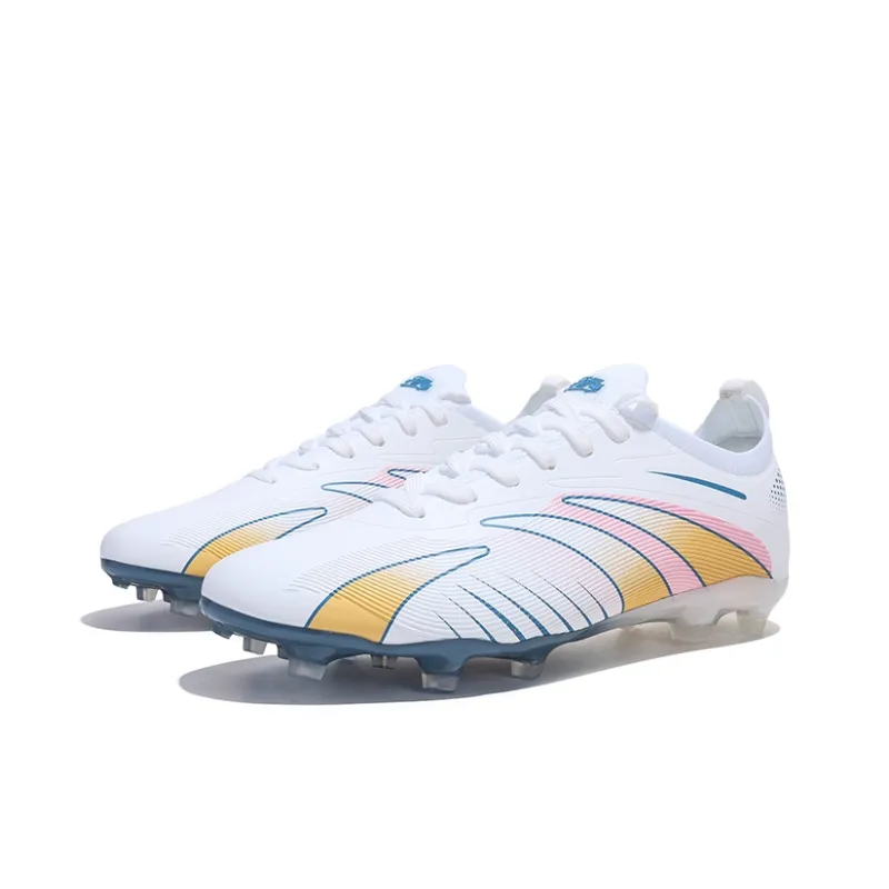 Jifffly Soft Ground Abrasion Resistant Support Lightweight Soccer Shoes Unisex-2