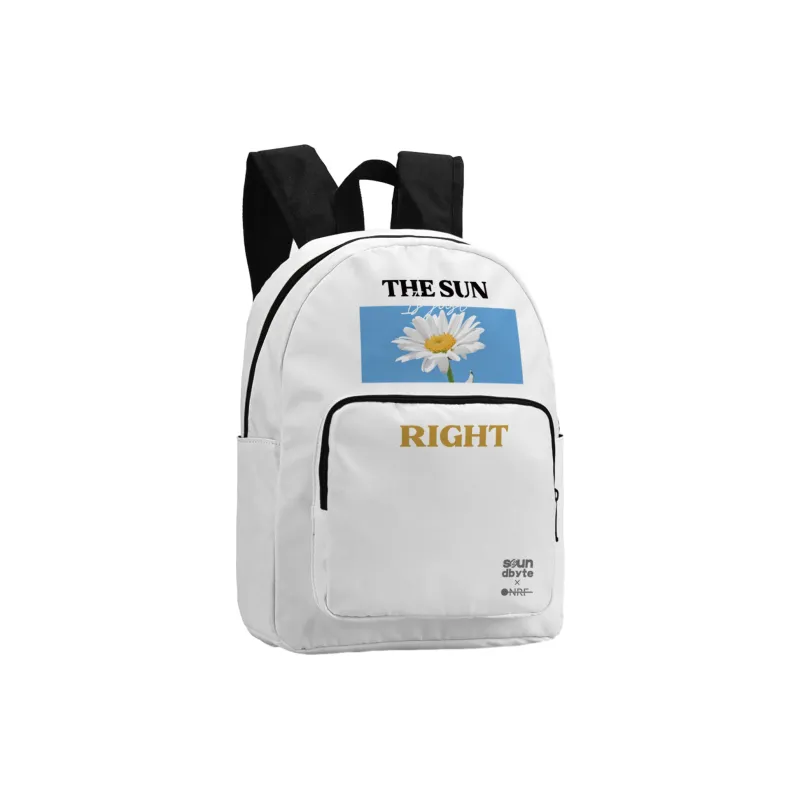 Soundbyte Polyester Backpack Unisex Multicolor-7