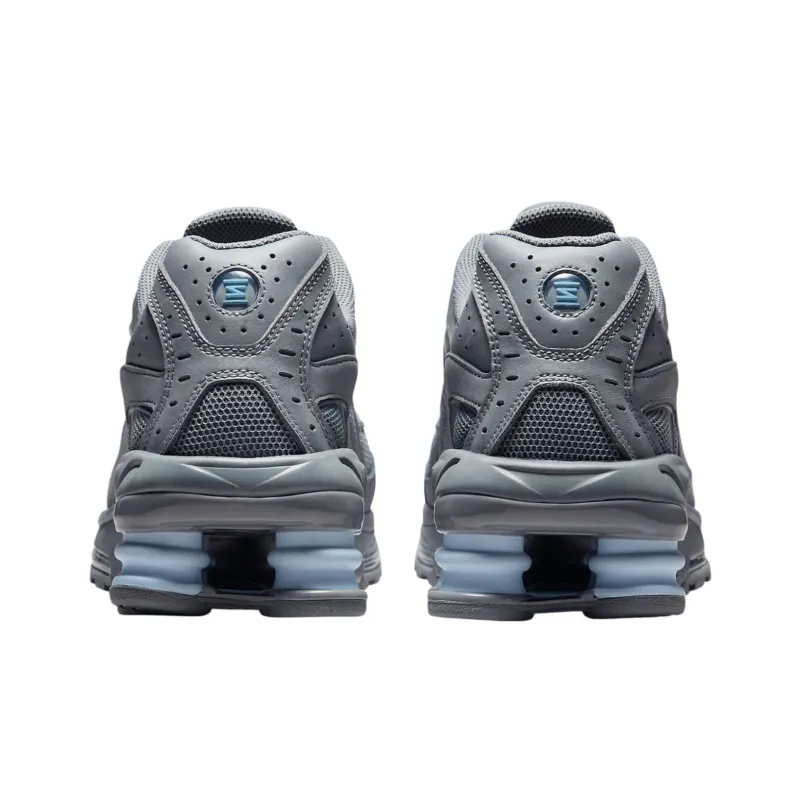Nike Anti Slip Wear Resistant Low Top Running Shoes Unisex Gray Blue-4