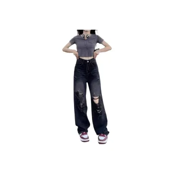 DARK HORSE Jeans Unisex Vintage Black