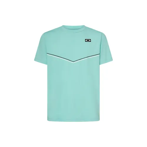 Oakley Slant Tech Cold SS Tee 11.0 T Shirt Men's Aqua Green