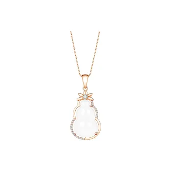FR Chalcedony Necklaces Women's