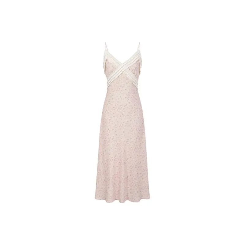CANTALOVE Slip Dresses Women's Light Pink-0