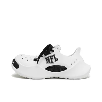 NFL Basic Logo Low Top Casual Shoes Unisex White Black