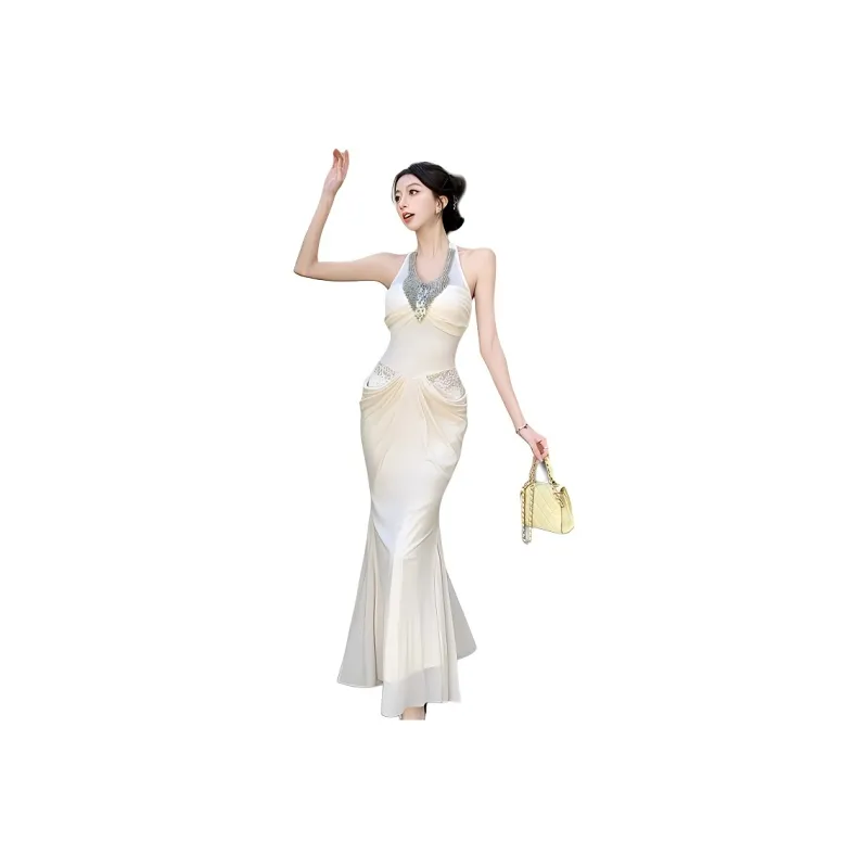 SNZX Sleeveless Dresses Women's-0