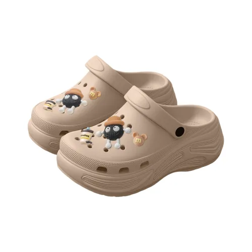 Kemaid Platform Clogs Women's 2025 Home Summer Height Increasing Slip Resistant Closed Toe Slippers