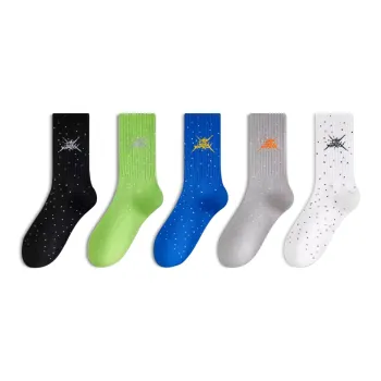 LUOLIAN Mid Calf Socks Men's 5 Pack