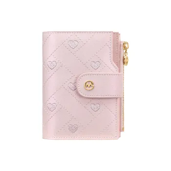 GOLF Split Cow Leather With Synthetic Leather Wallet Regular Women's Multicolor