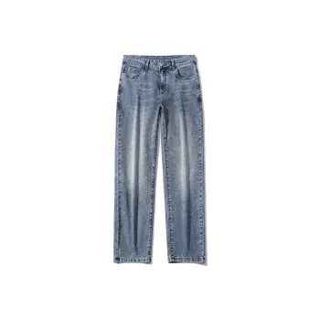 Go it alone Jeans Unisex Light Blue