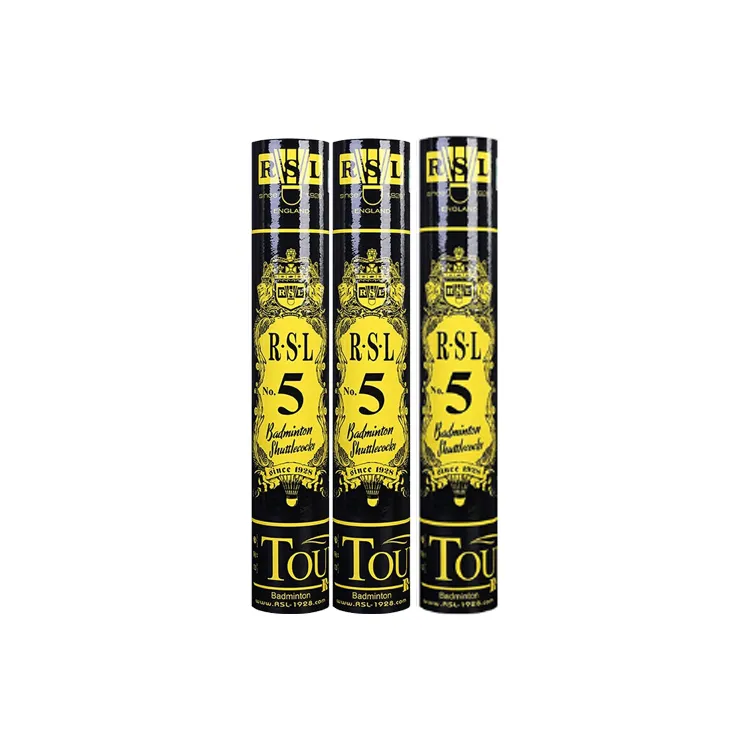 RSL Duck Feather Shuttlecock 12 Pack CiGu Duck Feather Training Ball Shuttlecocks-6