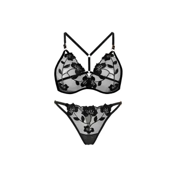 Flowers In Water Underwear Set Women's