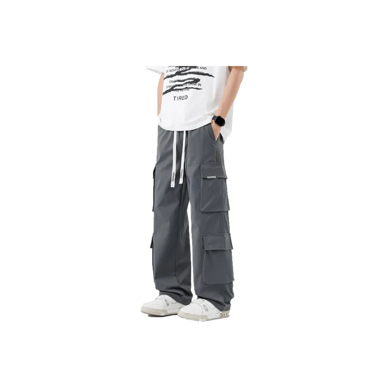HIPANDA Casual Pants Men-5