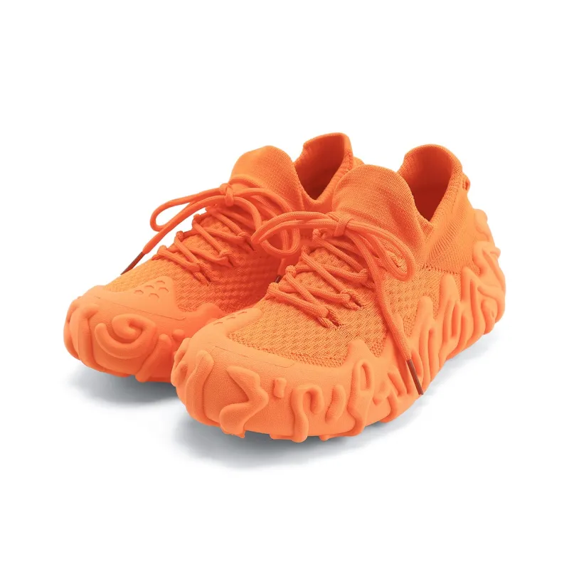 TOM TAILOR Fantasy Orange Shoe Trendy Style Low Top Casual Shoes Women's-1