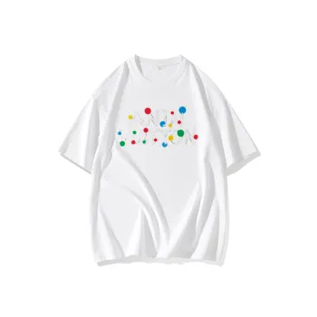 FAIRWHALE Drop Shoulder Sleeve T Shirt Women's