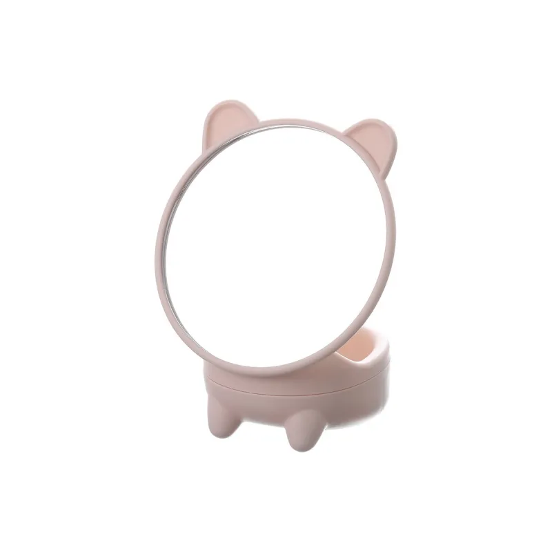 Future Maple Cat Ear Cartoon Storage Make Up Mirrors Portable Princess Mirror Detachable-5